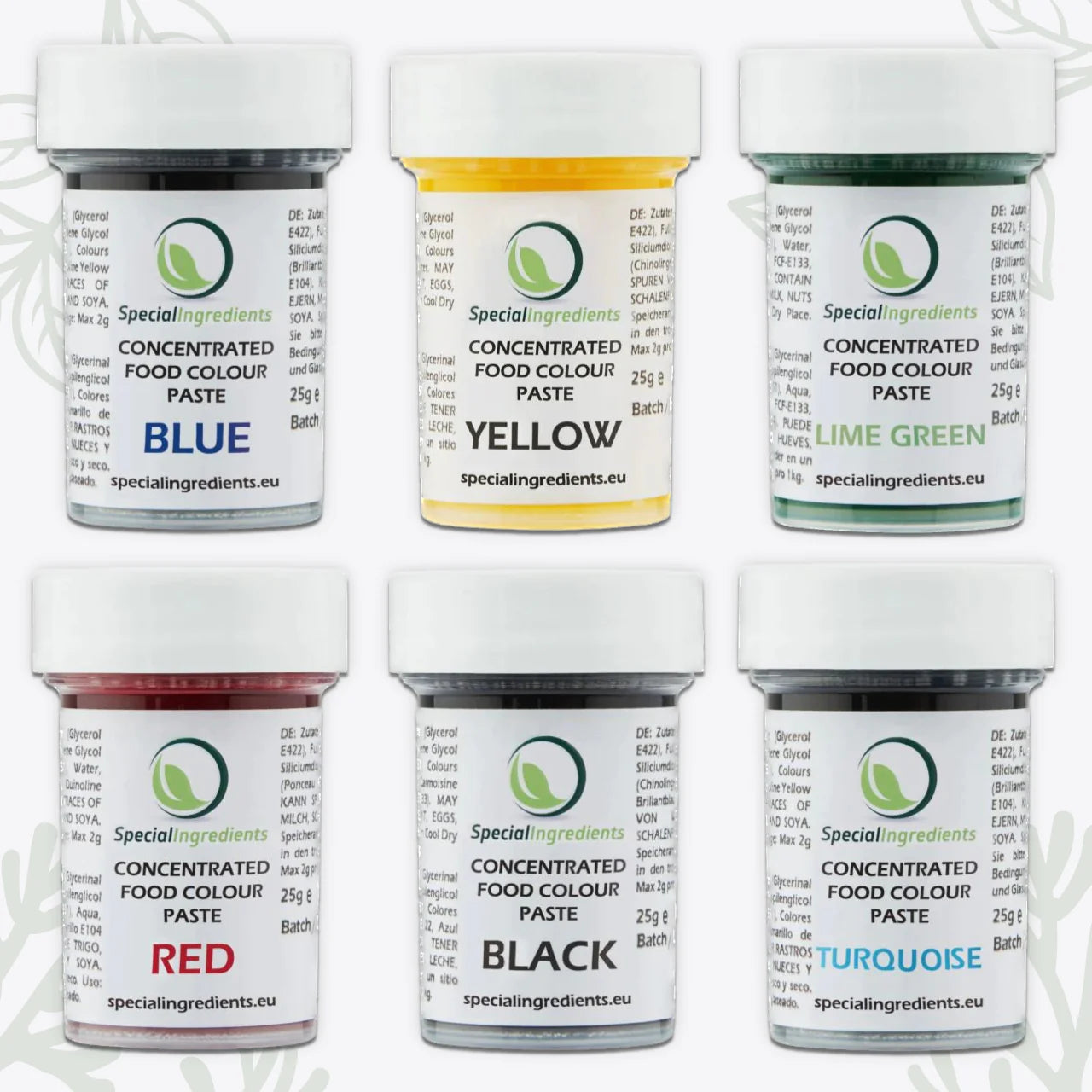 Voedsel kleurstoffen