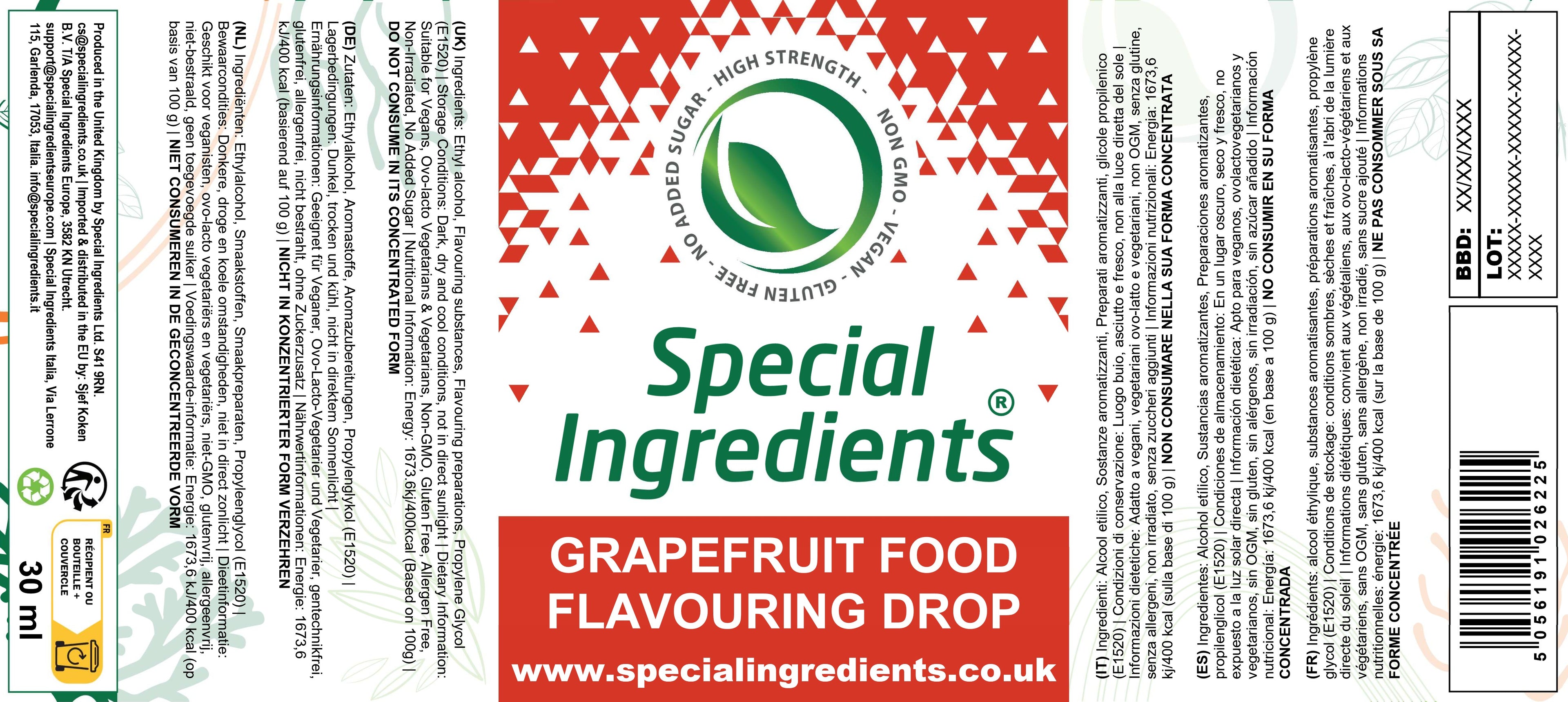 Grapefruit Smaak Druppels