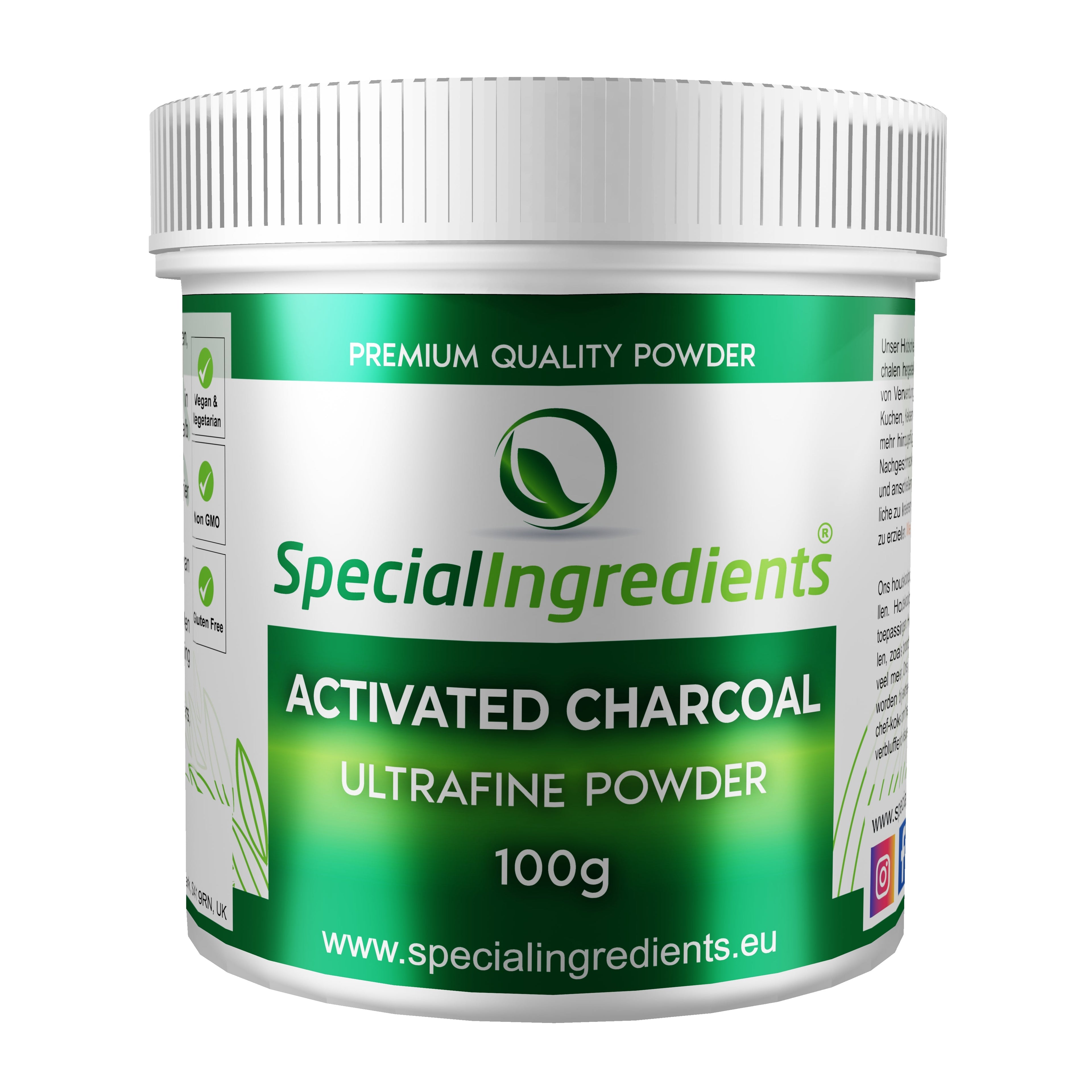 Geactiveerde Houtskool - Activated Charcoal