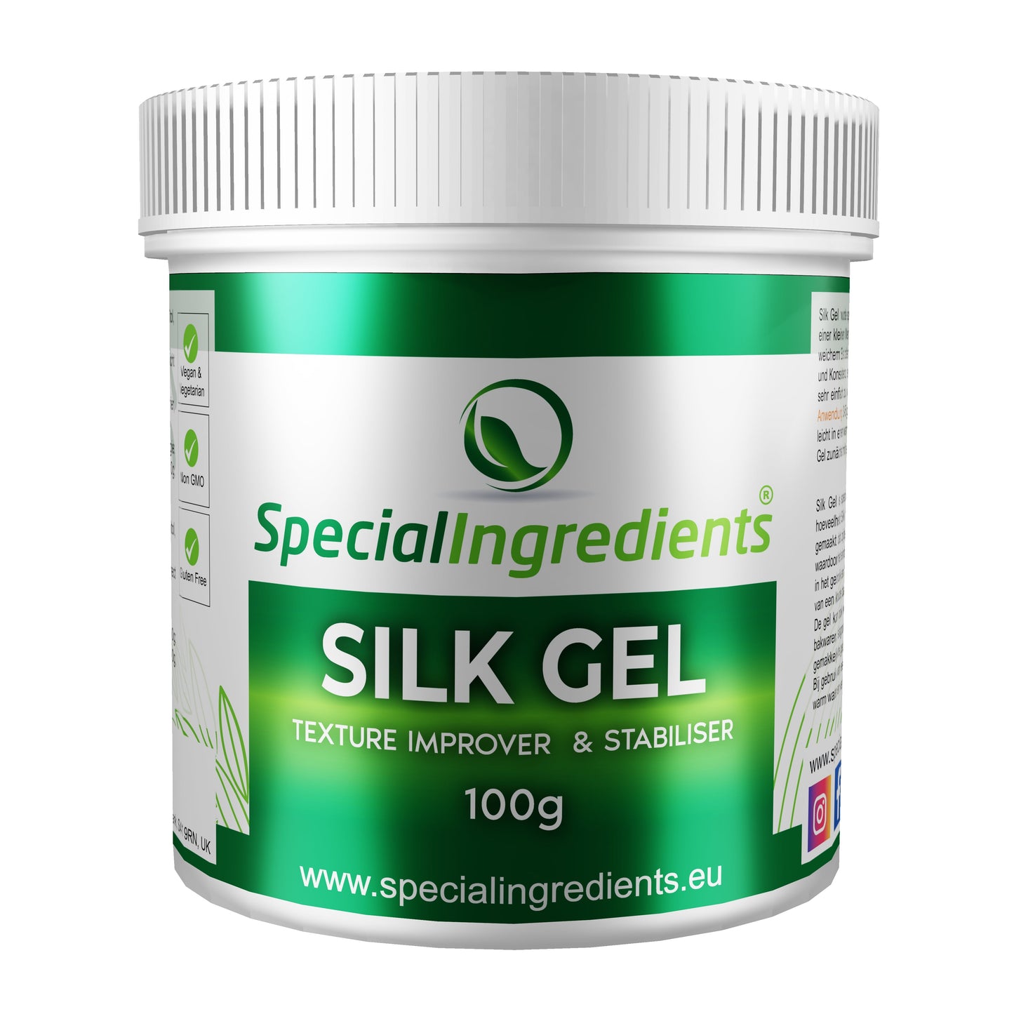 Silk Gel - Gel voor zijdezacht ijs