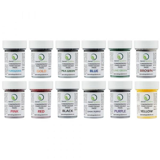 Food Colouring Paste Value Pack 12 x 25 G